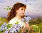 Sophie Gengembre Anderson The Time Of The Lilacs oil painting reproduction